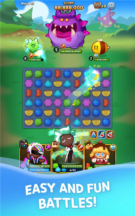 Cookie Run: Puzzle World screenshot