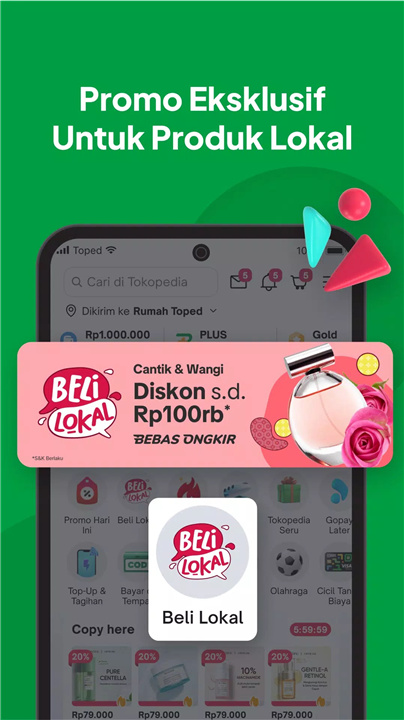 Tokopedia screenshot