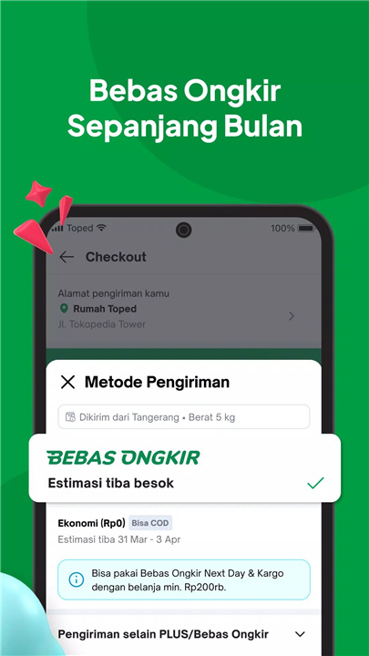 Tokopedia screenshot