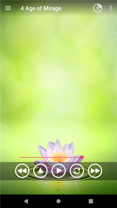 Meditation music relaxation screenshot