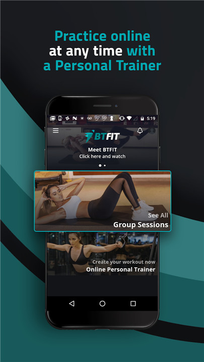 BTFIT: Online Personal Trainer screenshot