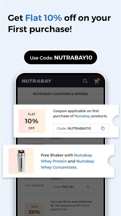 Nutrabay: Supplements Store screenshot