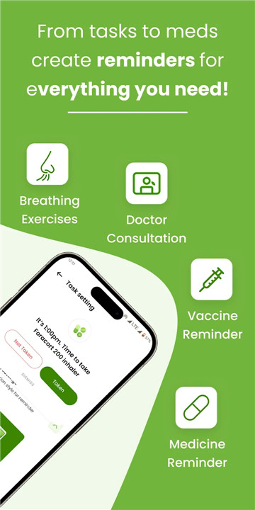 Breathefree: Lung Health App screenshot