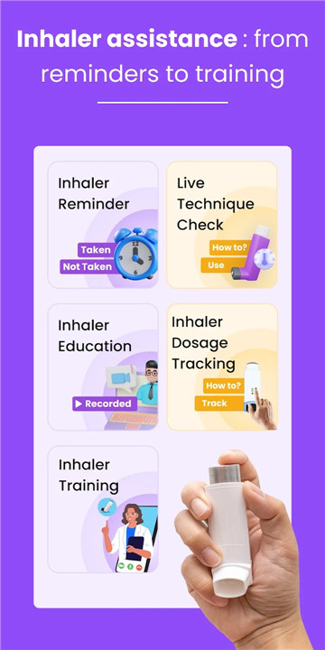 Breathefree: Lung Health App screenshot