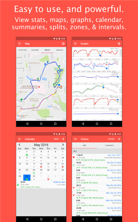 Runmeter Running & Cycling GPS screenshot