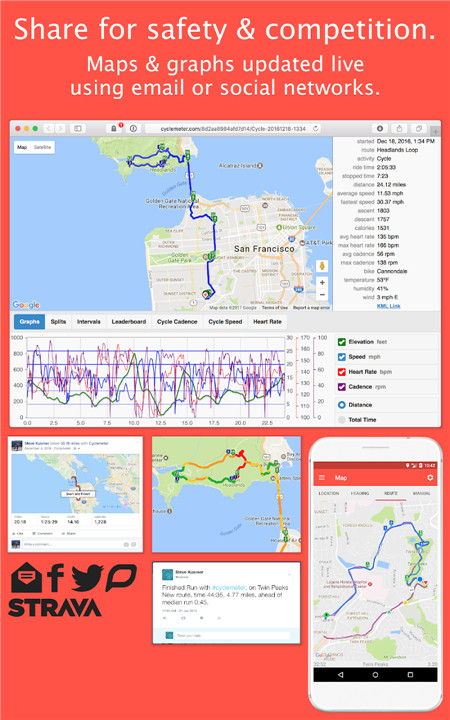 Runmeter Running & Cycling GPS screenshot