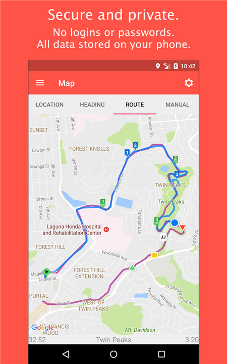 Runmeter Running & Cycling GPS screenshot