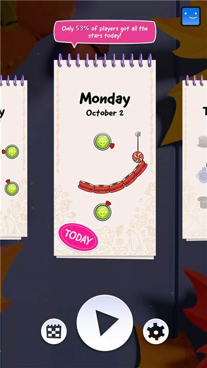 Cut the Rope Daily screenshot