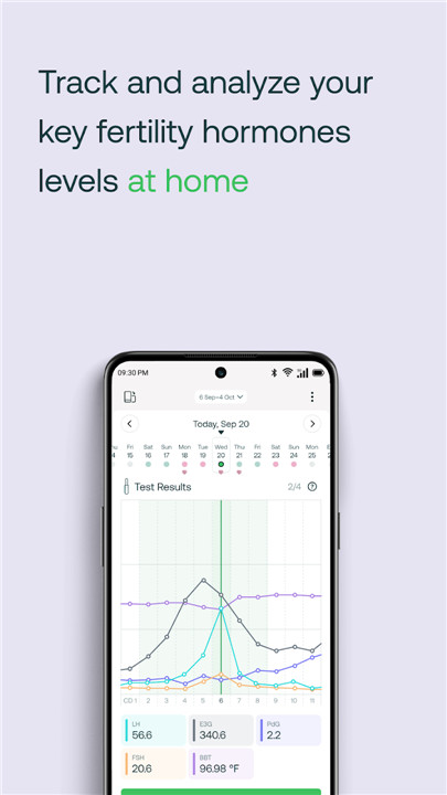 Mira Fertility & Cycle Tracker screenshot