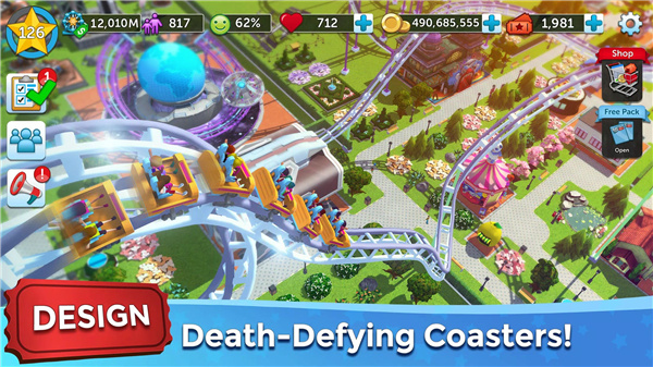 RollerCoaster Tycoon NETFLIX screenshot