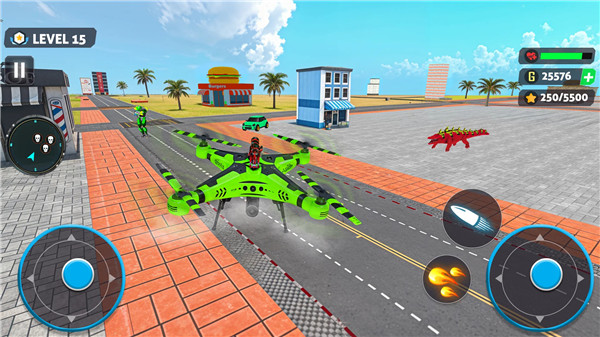 Crocodile Animal Robot Games screenshot