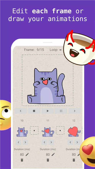 Animated Sticker Maker (FSM) screenshot