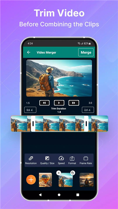 Video Merger, Joiner, Trimmer screenshot