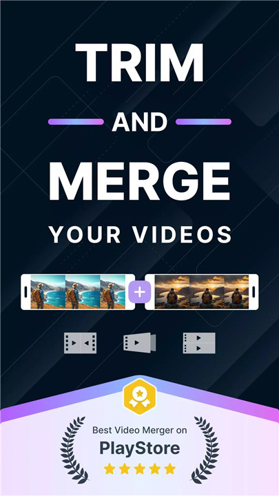 Video Merger, Joiner, Trimmer screenshot