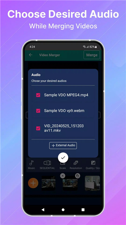 Video Merger, Joiner, Trimmer screenshot