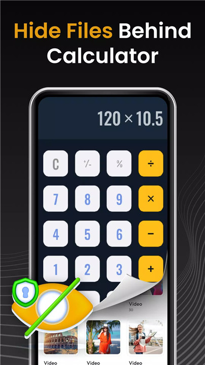 Lock Apps:Hide photos & videos screenshot