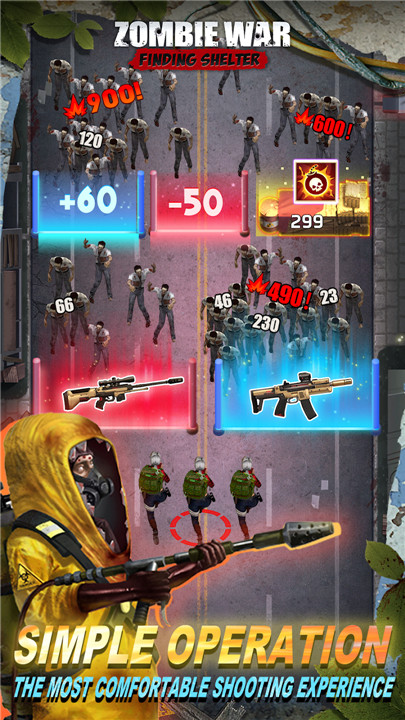 Zombie War : Finding shelter screenshot