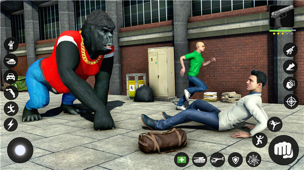 Gorilla Fighting: Hero Game screenshot