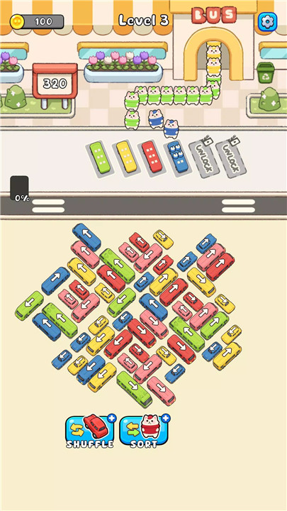 Bus Jam - Catizen screenshot