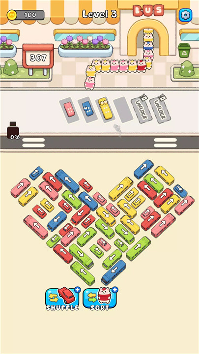 Bus Jam - Catizen screenshot