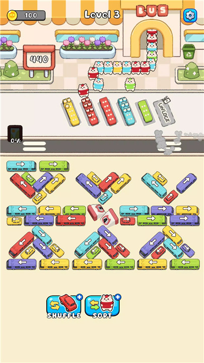 Bus Jam - Catizen screenshot