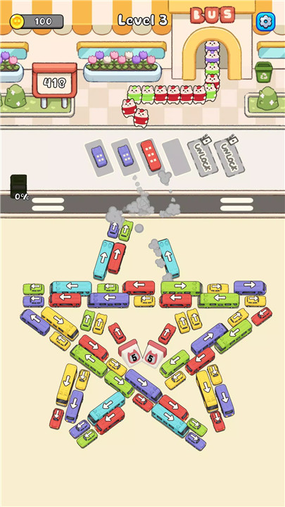 Bus Jam - Catizen screenshot