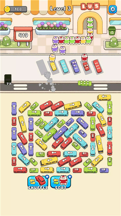 Bus Jam - Catizen screenshot