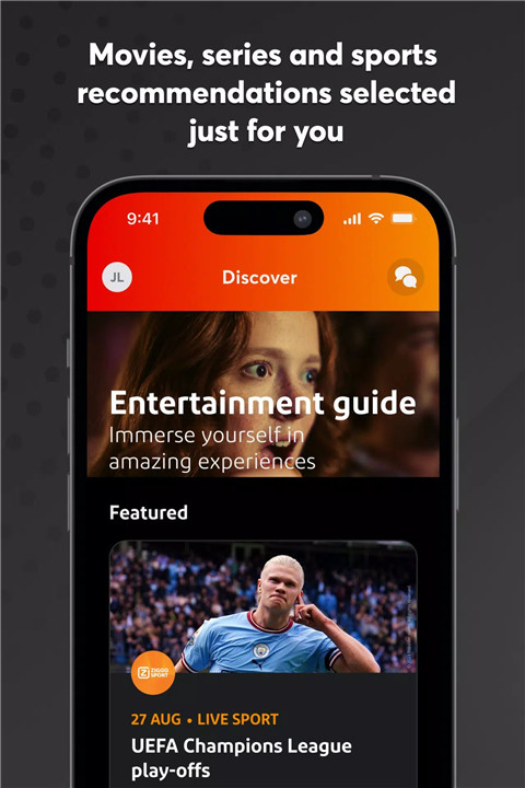 Vodafone & Ziggo screenshot