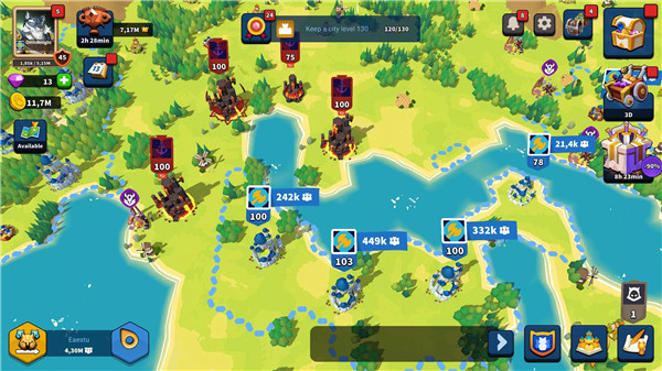 Million Lords: World Conquest screenshot