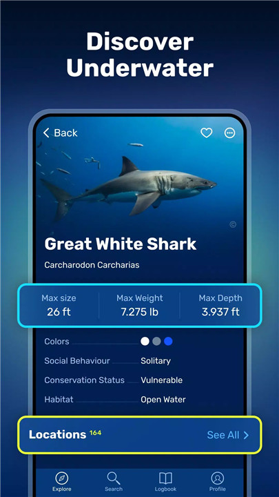 Seabook: Fish identifier screenshot