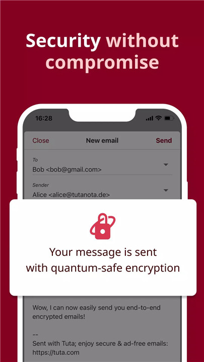 Tuta: Secure & Private Mail screenshot