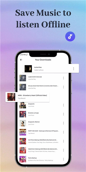 ViaMusic screenshot