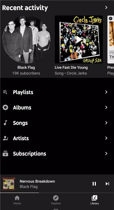 Vanced YouTube Music screenshot