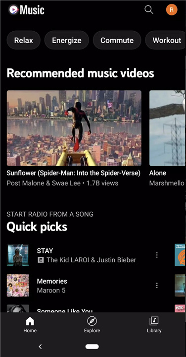 Vanced YouTube Music screenshot