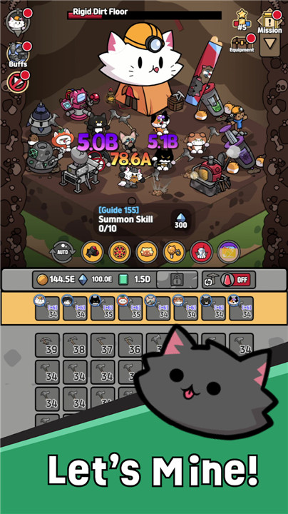 Cat Mine: Galaxy Adventure screenshot