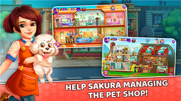 Pet Shop Fever: Animal Hotel screenshot