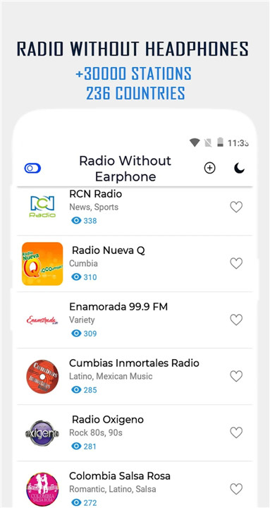 FM Radio Without Headphones screenshot