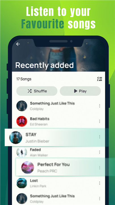 Utunes-MP3 Music Player screenshot