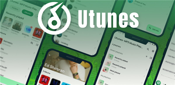 Utunes-MP3 Music Player screenshot