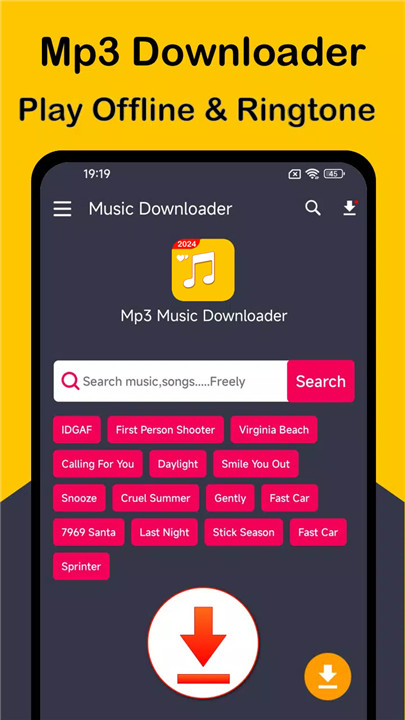 Music Holic Offline Mp3 Player screenshot