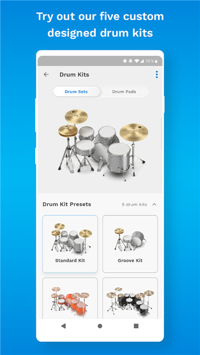 Freedrum Studio: Drum Lessons screenshot