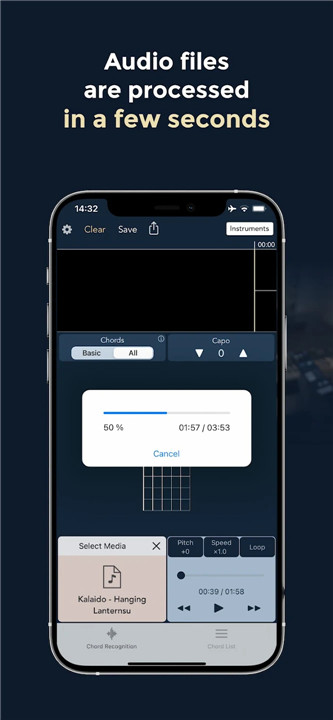 Chord ai - learn any song screenshot