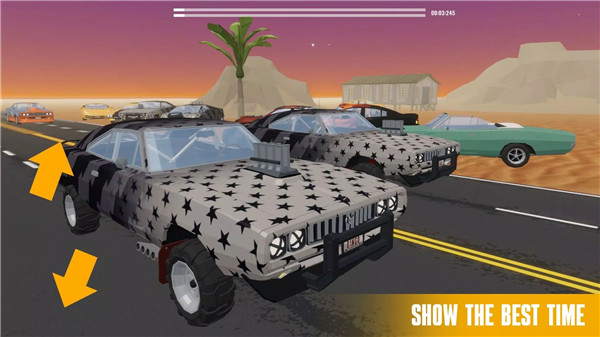 Drag Racing Polygon 3D + Cases screenshot