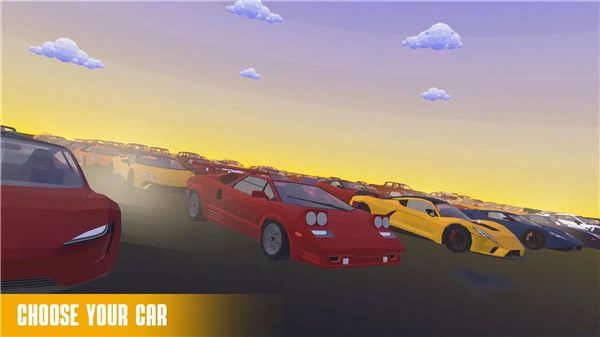 Drag Racing Polygon 3D + Cases screenshot