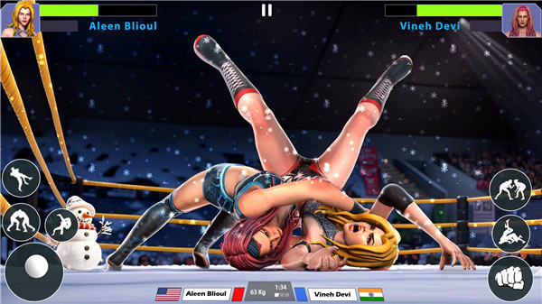 Bad Girls Wrestling Game screenshot