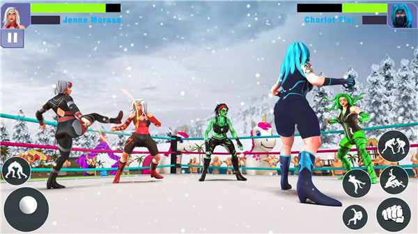 Bad Girls Wrestling Game screenshot