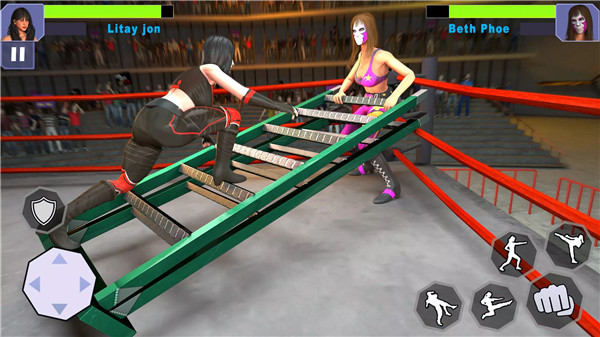 Bad Girls Wrestling Game screenshot