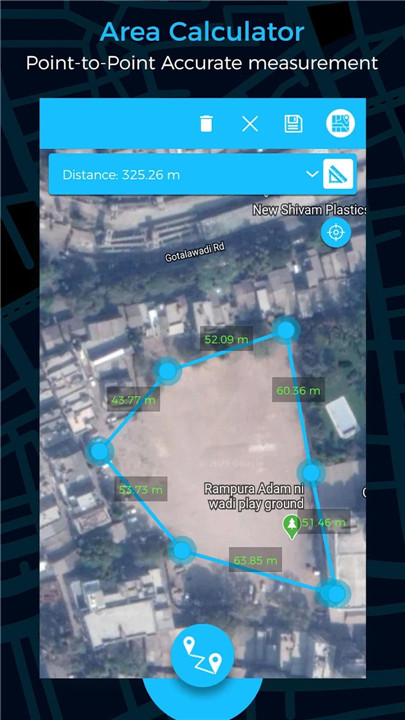 Gps Area Calculator screenshot