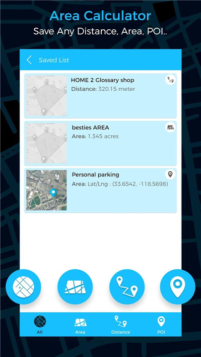 Gps Area Calculator screenshot