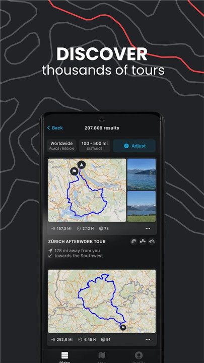 calimoto — Motorcycle GPS screenshot